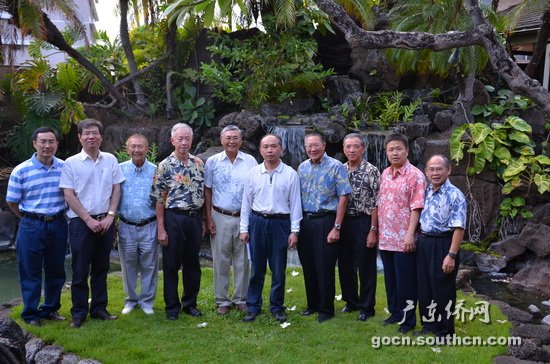 访问美国四位退役华裔将军